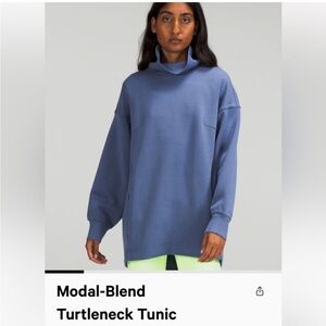 NWT Lululemon Modal Blend Turtleneck Tunic size 6